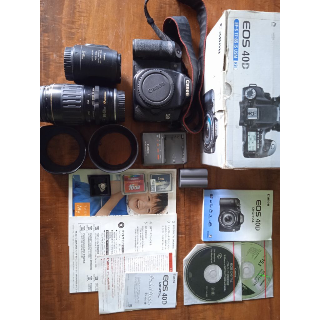 Kamera DSLR Canon eos 40D Mati total