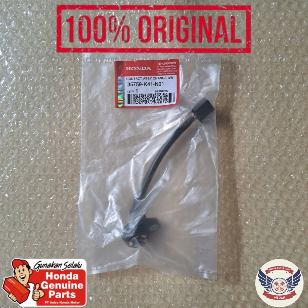 35759K41N01 Switch Netral Persneling - Supra X 125 Injeksi FI K41 Kabel Contact Assy Change