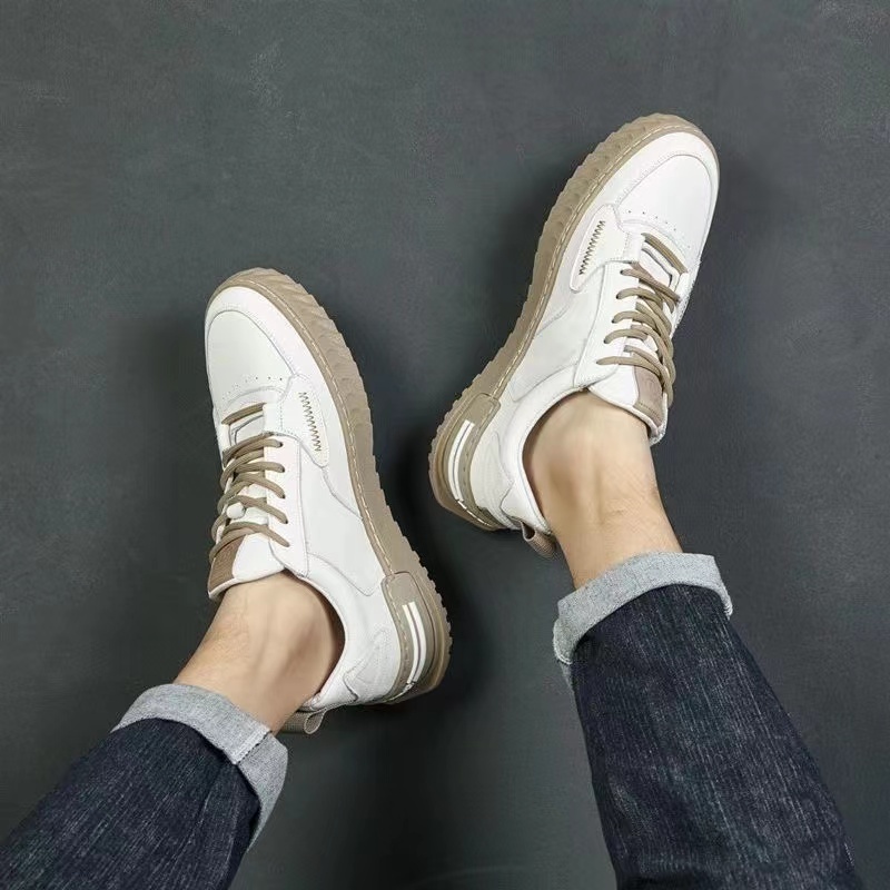 PANARYBODY BD366 Sepatu Pria Sneakers Pria Klasik OOTD Vintage Old Money Sneakers Pria Keren