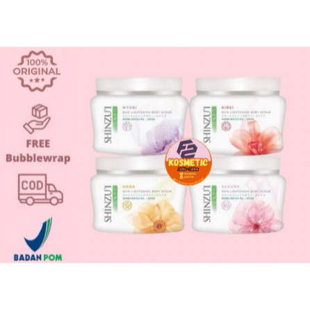 Shinzui Skin Lightening Body Scrub / Body Scrub Shinzui
