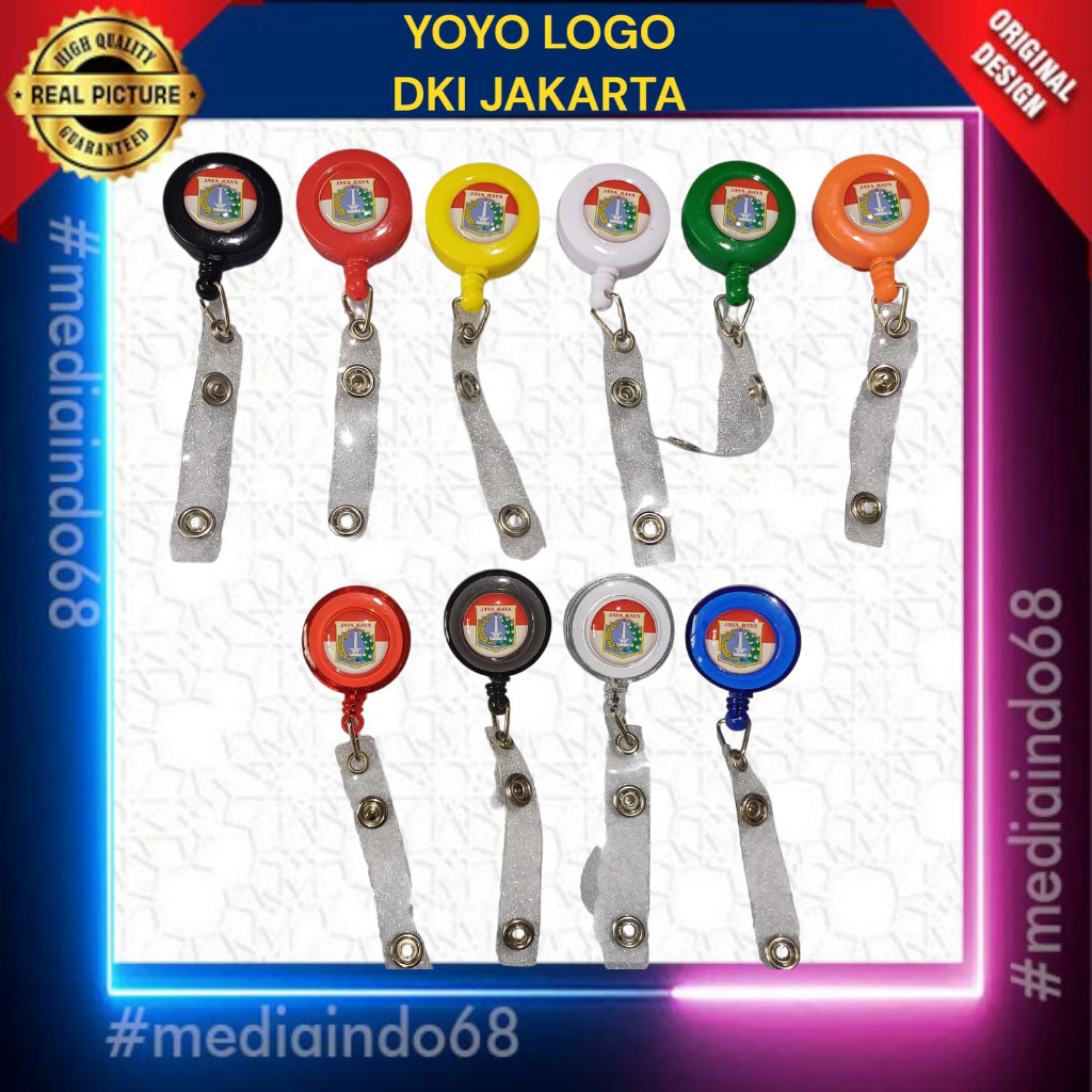 Yoyo Id Card/Yoyo Name Tag/Yoyo Logo Id/ YoyoLogo DKI Jaya