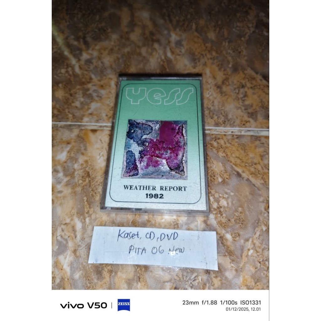 Kaset Pita Yess Weather Report 1982