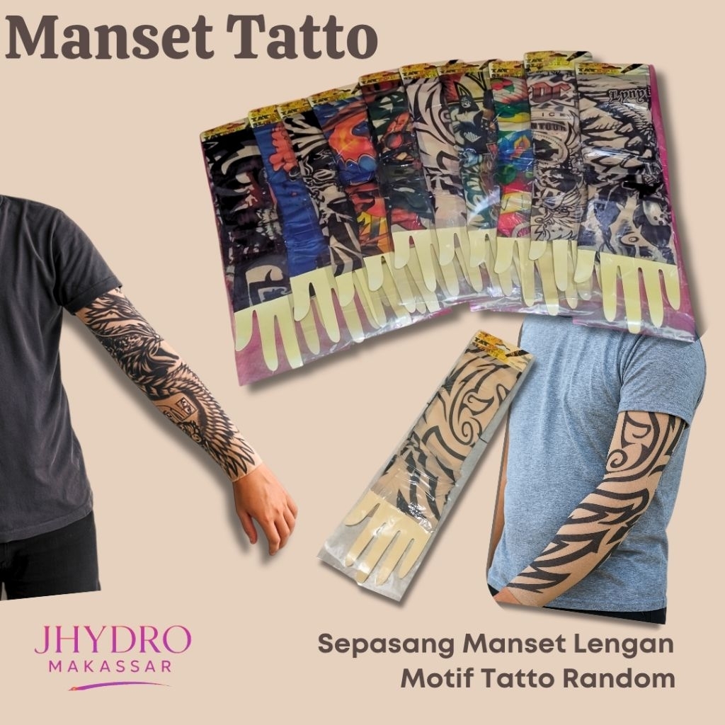 Manset Tatto Lengan Tangan Pria Wanita