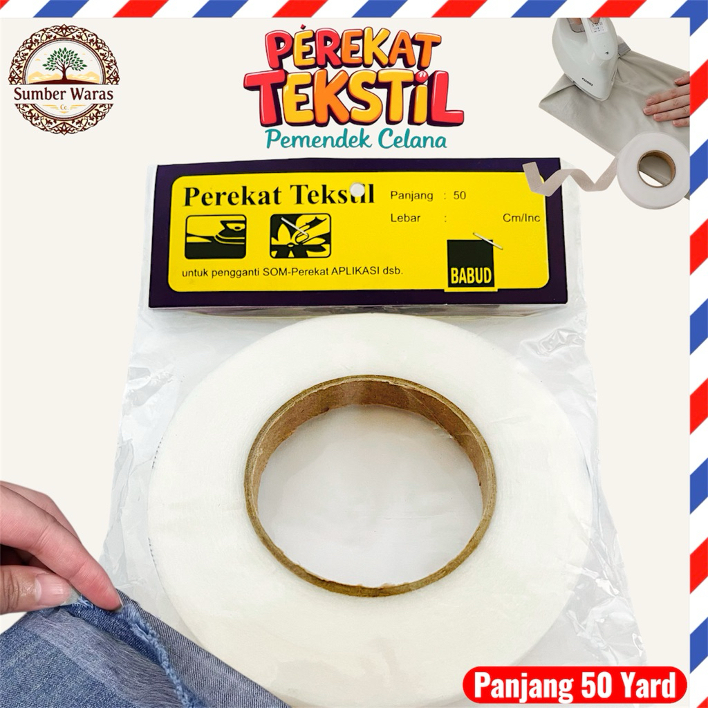 Lem Perekat Kain Tekstil Textile Seam Seal Tenda Lem Som Pemendek Celana Perekat Kain