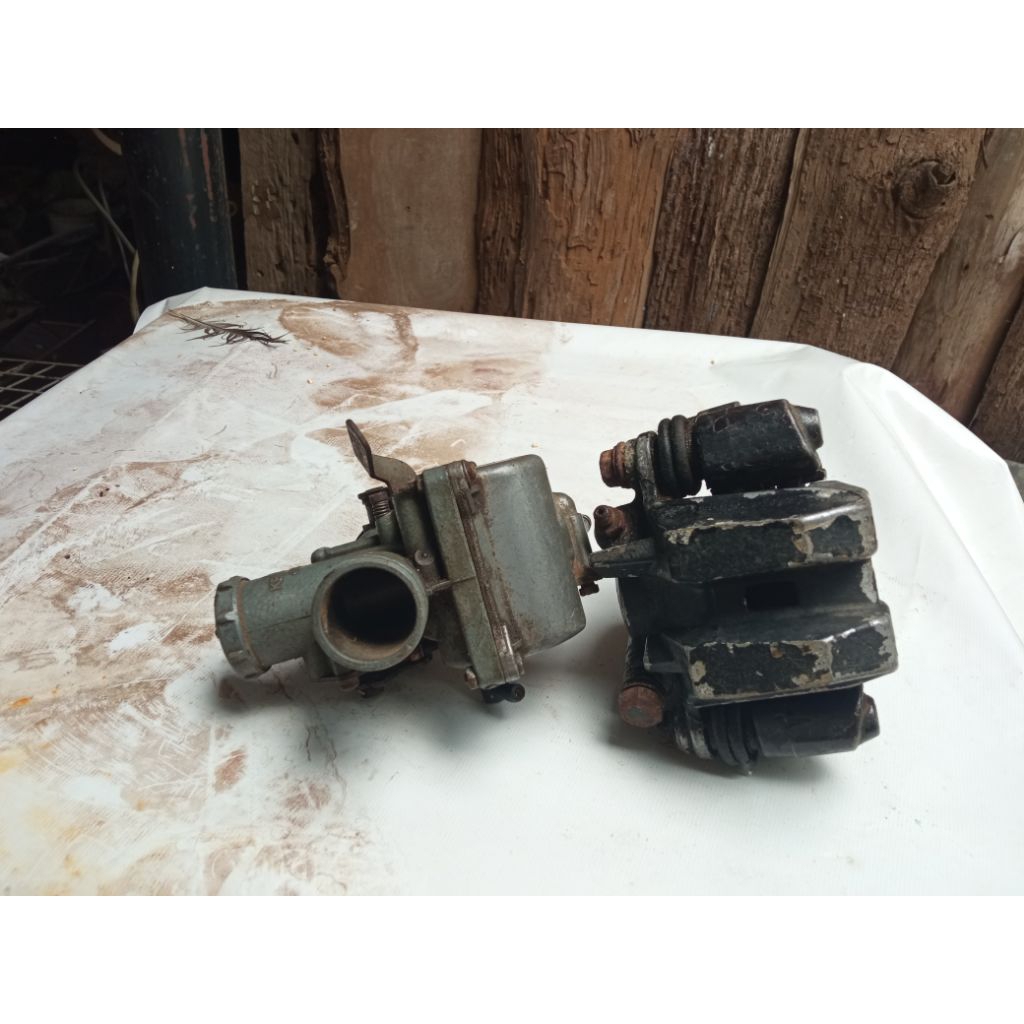 Karburator dan Kaliper Kawasaki Binter Merzy