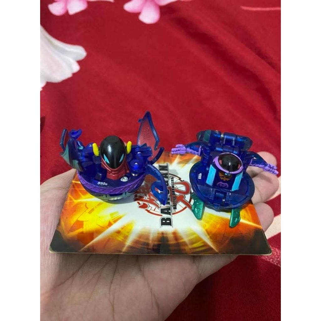 Bakugan Diablo & Preyas Translucent