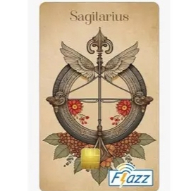 Flazz Card BCA Limited Edition - Zodiak Sagitarius GEN 2