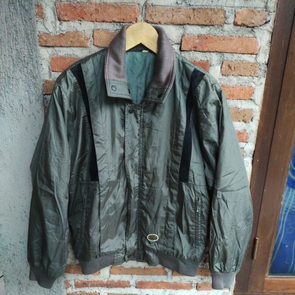 Bomber casual vtg warna army boxy