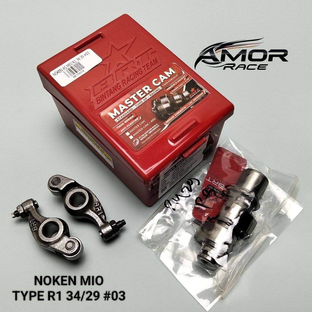 NOKEN AS BRT MIO PLUS PELATUK MASTER CAM Type R1 34/29 #03