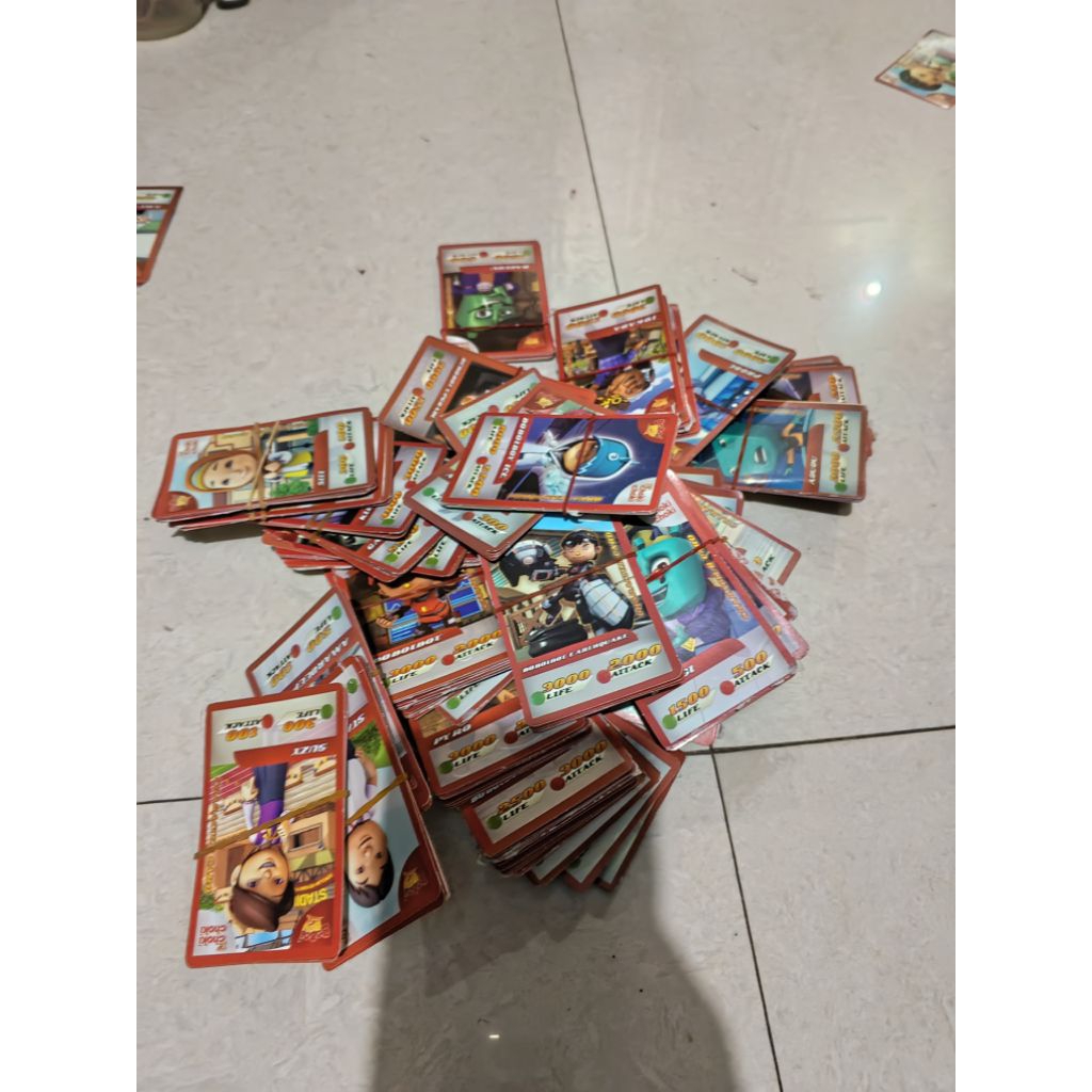 Kartu Choki Choki Ar Boboiboy 2015