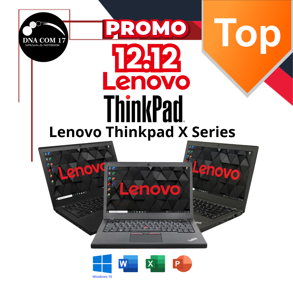 Laptop Lenovo Thinkpad X250/T450/L550 | X260/T460/L560 | X270/T470/L570 | X280/T480 | i3/i5/i7 | Mul