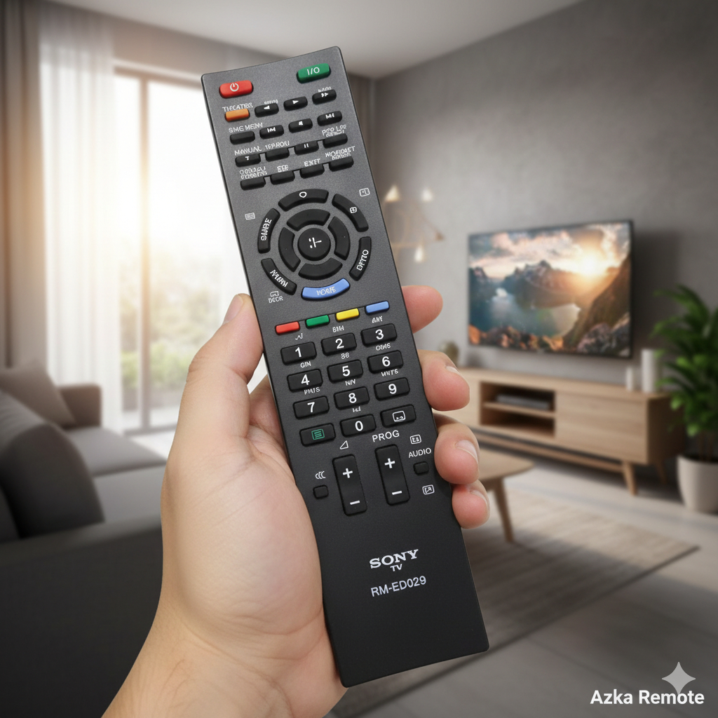 REMOTE REMOT TV SONY BRAVIA LED RM-GA019 ORIGINAL ASLI