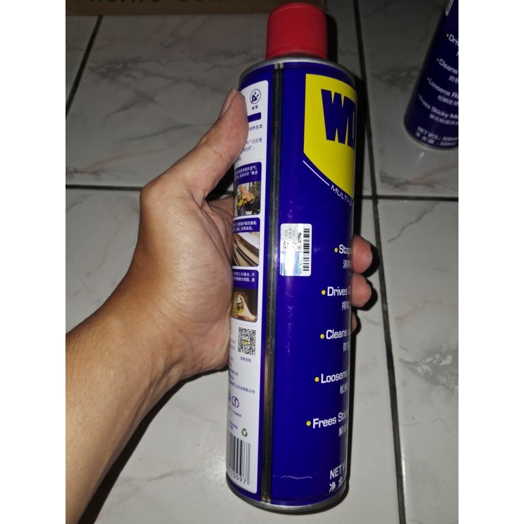 CAIRAN PELUMAS WD-40 WD 40 WD40 ANTI KARAT 500 ML