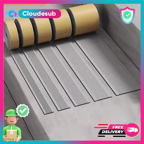 Lakban Stiker List Lantai Tangga Anti Slip Licin Selip Tape Sticker Lis Tangga 1M