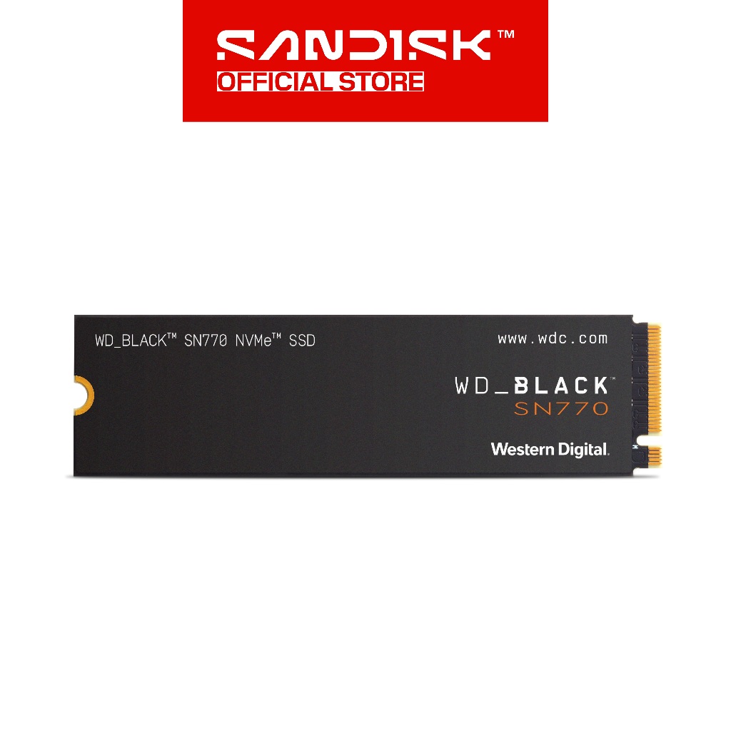 WD Black SSD SN770 250GB / 500GB / 1TB / 2TB M.2 NVMe PCIe Gen 4