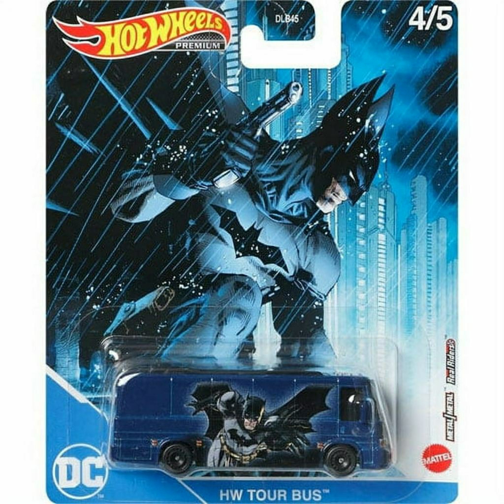 HOT WHEELS PREMIUM HW TOUR BUS - HW DC BATMAN