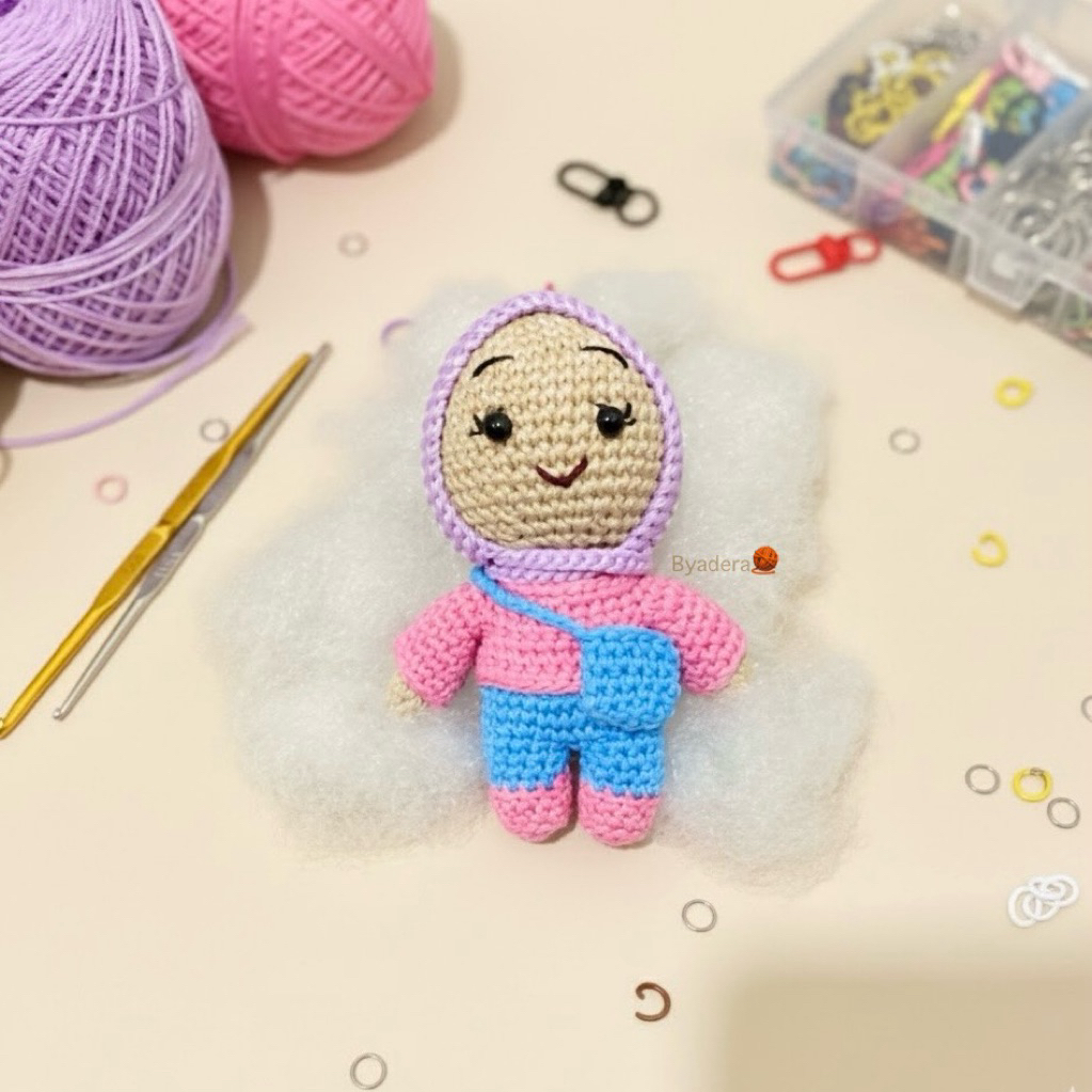 Boneka Rajut Hijab