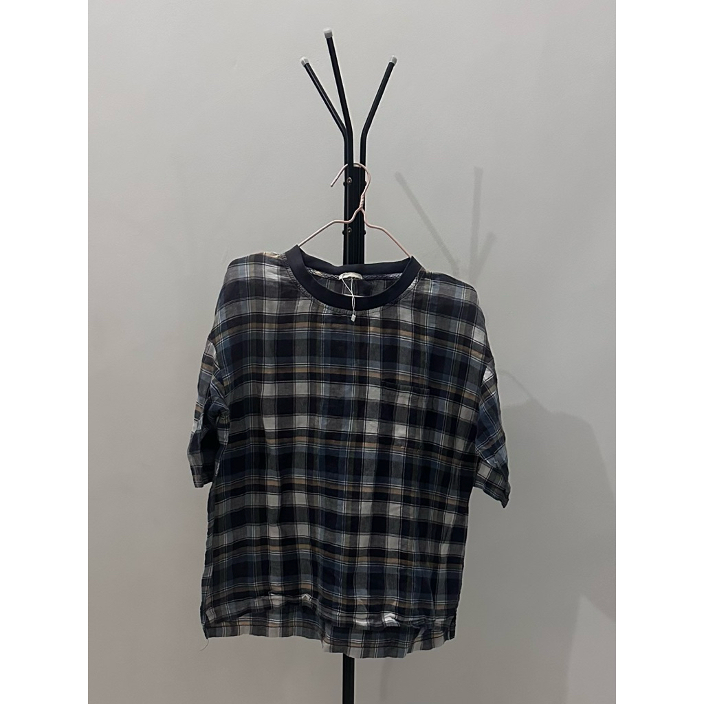 Kaos Blouse Kemeja Top Tshirt GU Big Size Oversize