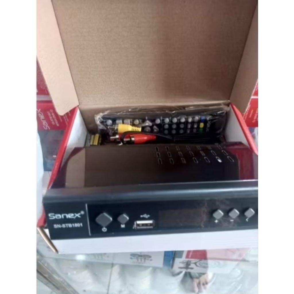 STB Sanex rusak/mati total