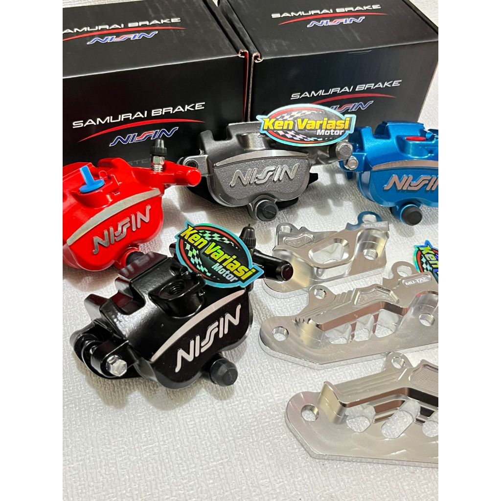 TERLARIS  KALIPER CAKRAM + BREKET MX KING OLD NEW JUP MX DISK DIS PIRINGAN 300 mm 300mm 2 PISTON DIS