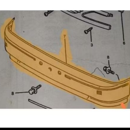 bemper t120ss depan bumper t120ss original bumper