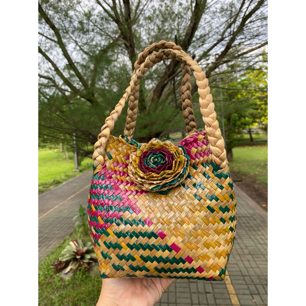 TAS PURUN ANYAMAN KHAS KALIMANTAN SELATAN 0059