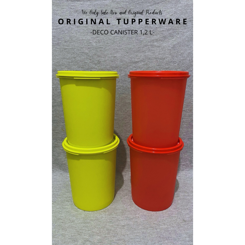 Deco Canister 1,2L Original by Tupperware