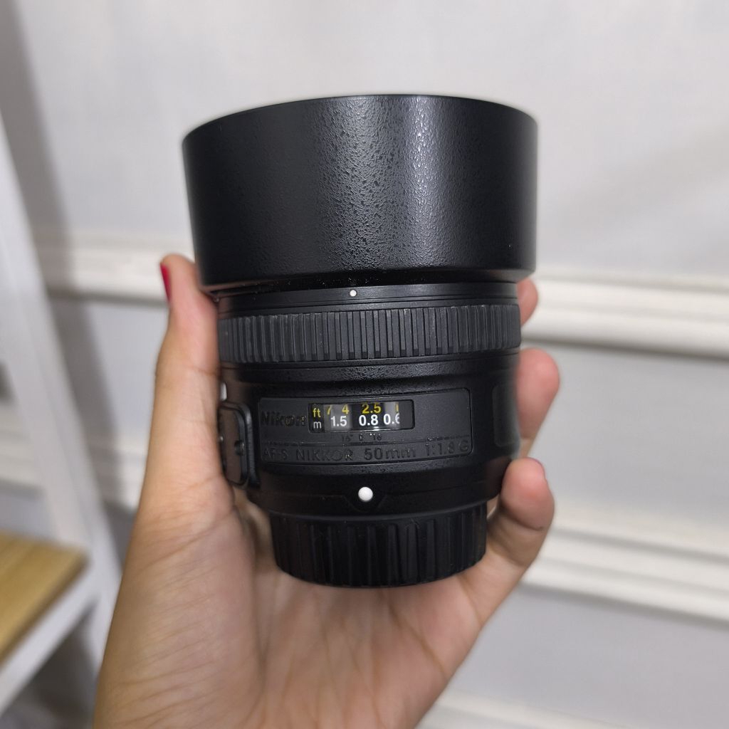 afs Nikkor 50mm f1.8 murah