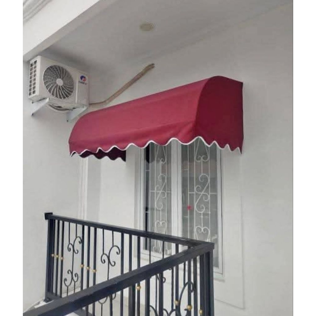 indah untuk jendela rumah kanopi kain auwning