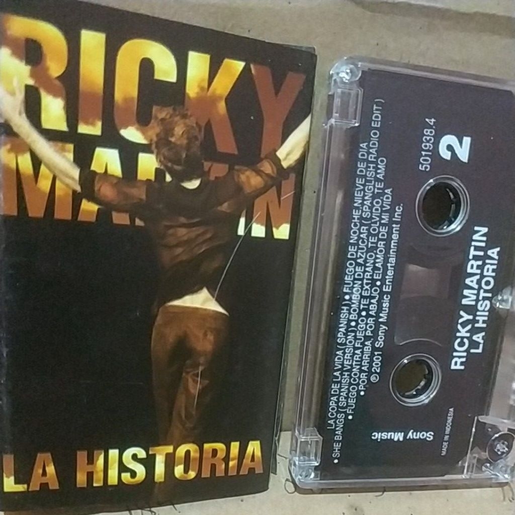 Ricky Martin Audio Cassette Tape