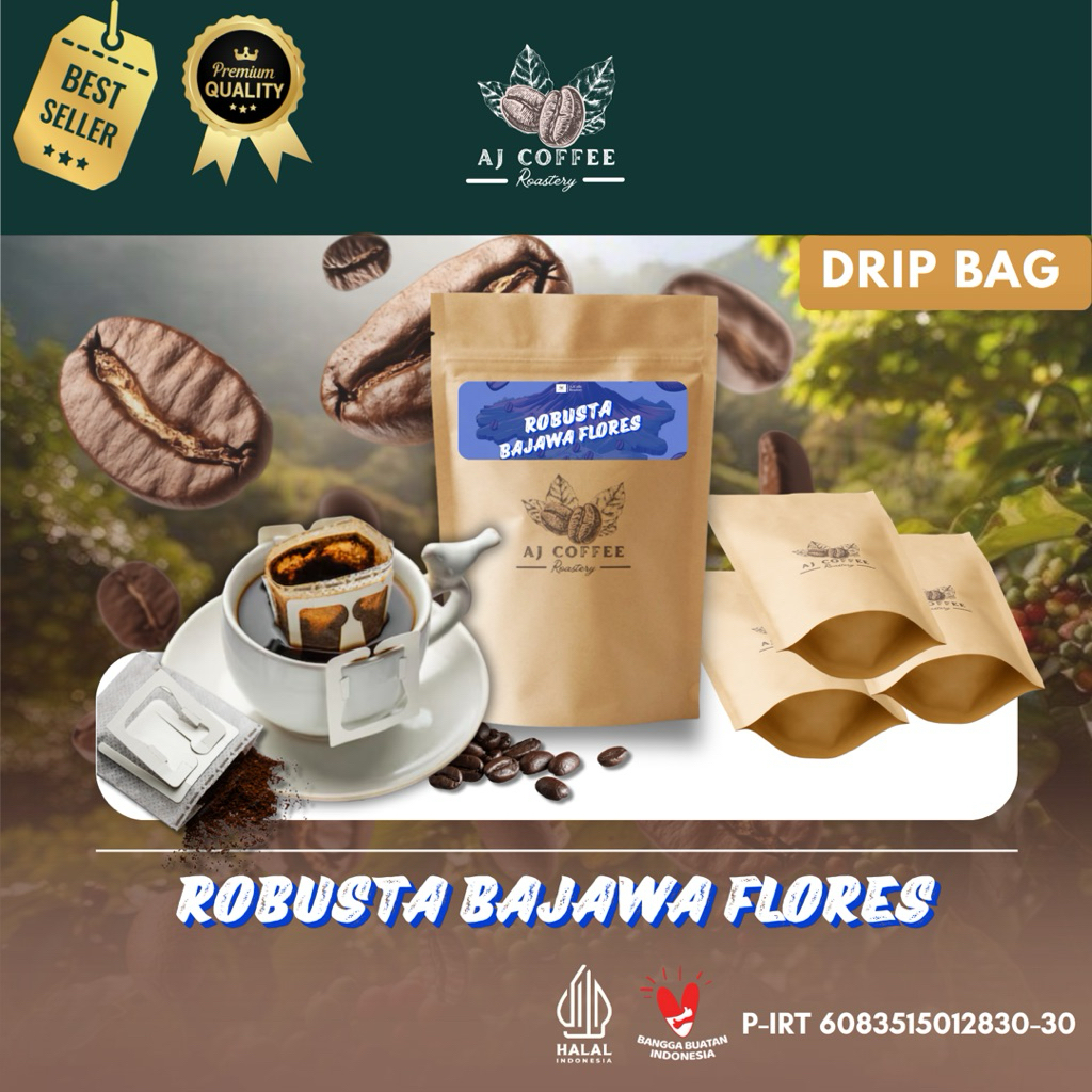 AJCoffe DRIP BAG - Robusta Bajawa Flores