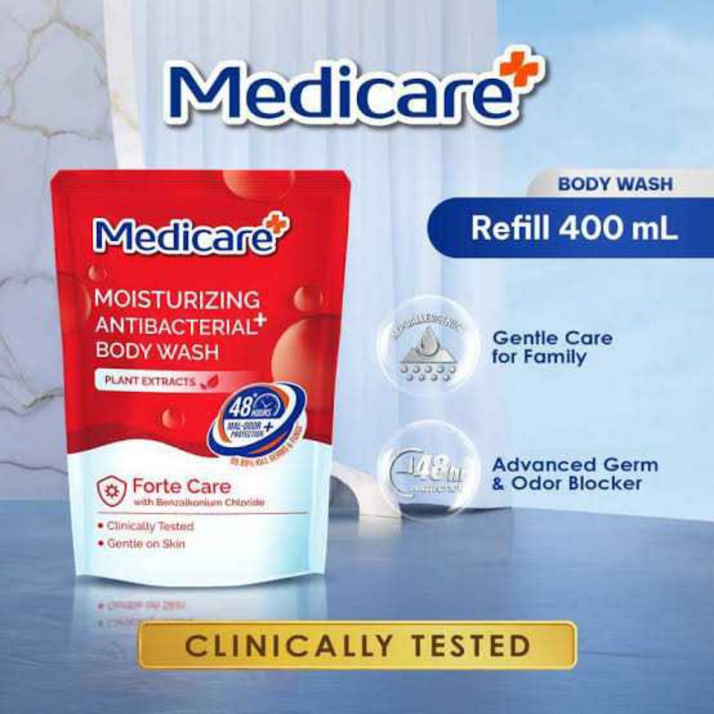 Sabun Mandi Medicare Cair Kemasan 400ml Murah Hemat Anti bakteri