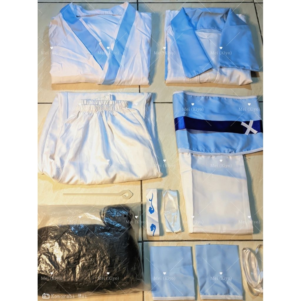 Fullset Kostum Cosplay Lan Zhan Lan Wangji Mo Dao Zu Shi | Baca Deskripsi