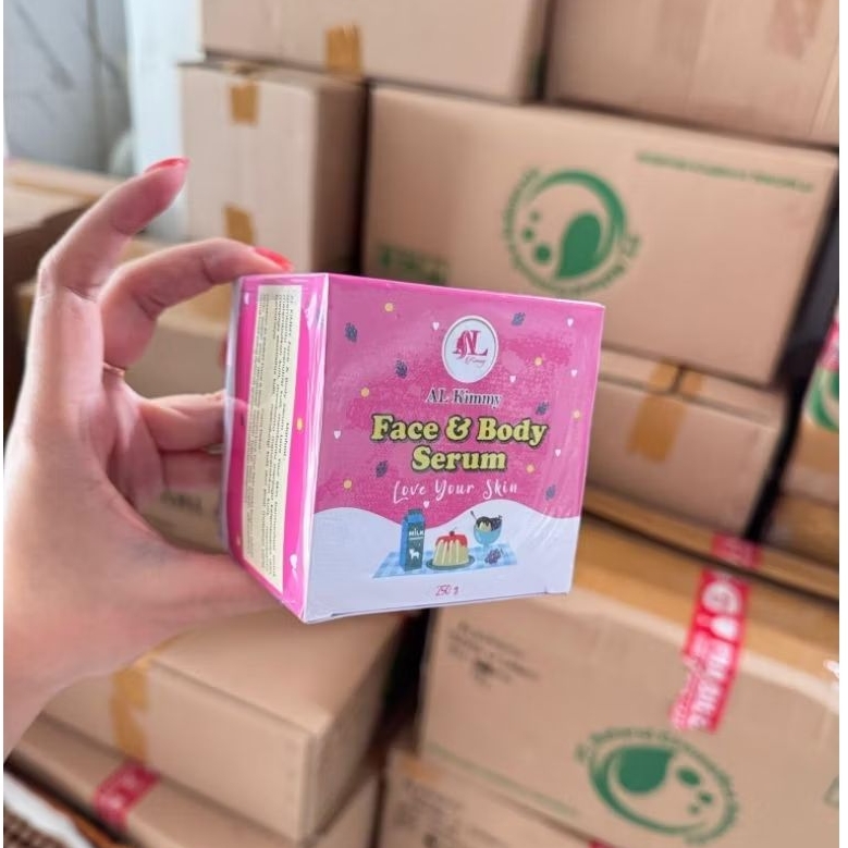 TERMURAH ‼️Face & Body Serum Love Your Skin AL Kimmy Beauty 250gr | Free gift