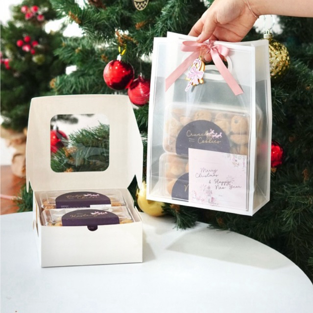 Misu Sweet - Gift Set Double Jar Cookies / Kue Kering Surabaya / Hampers Christmas Surabaya / Hamper