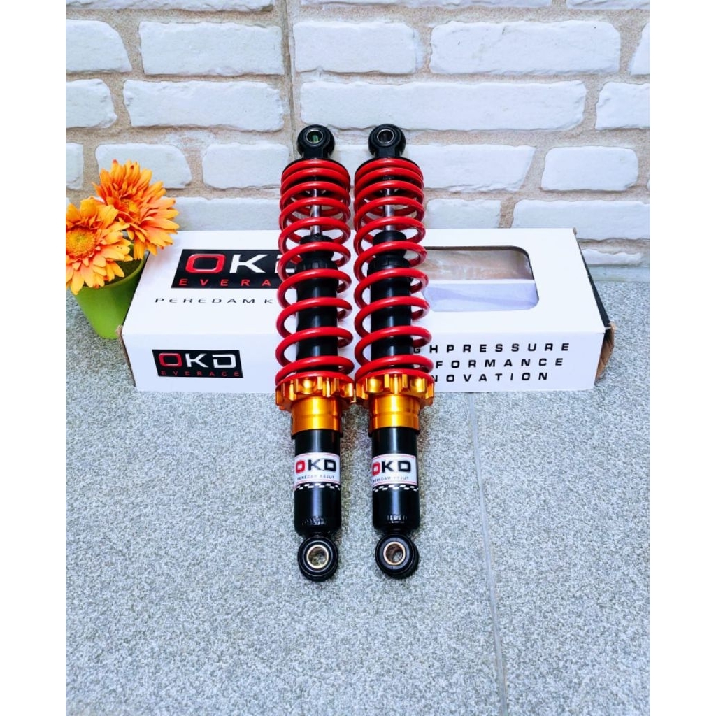 Shock Shockbreaker Belakang Non Tabung Supra, karisma, Revo, Abs, Blade, Rx king, Tiger OKD