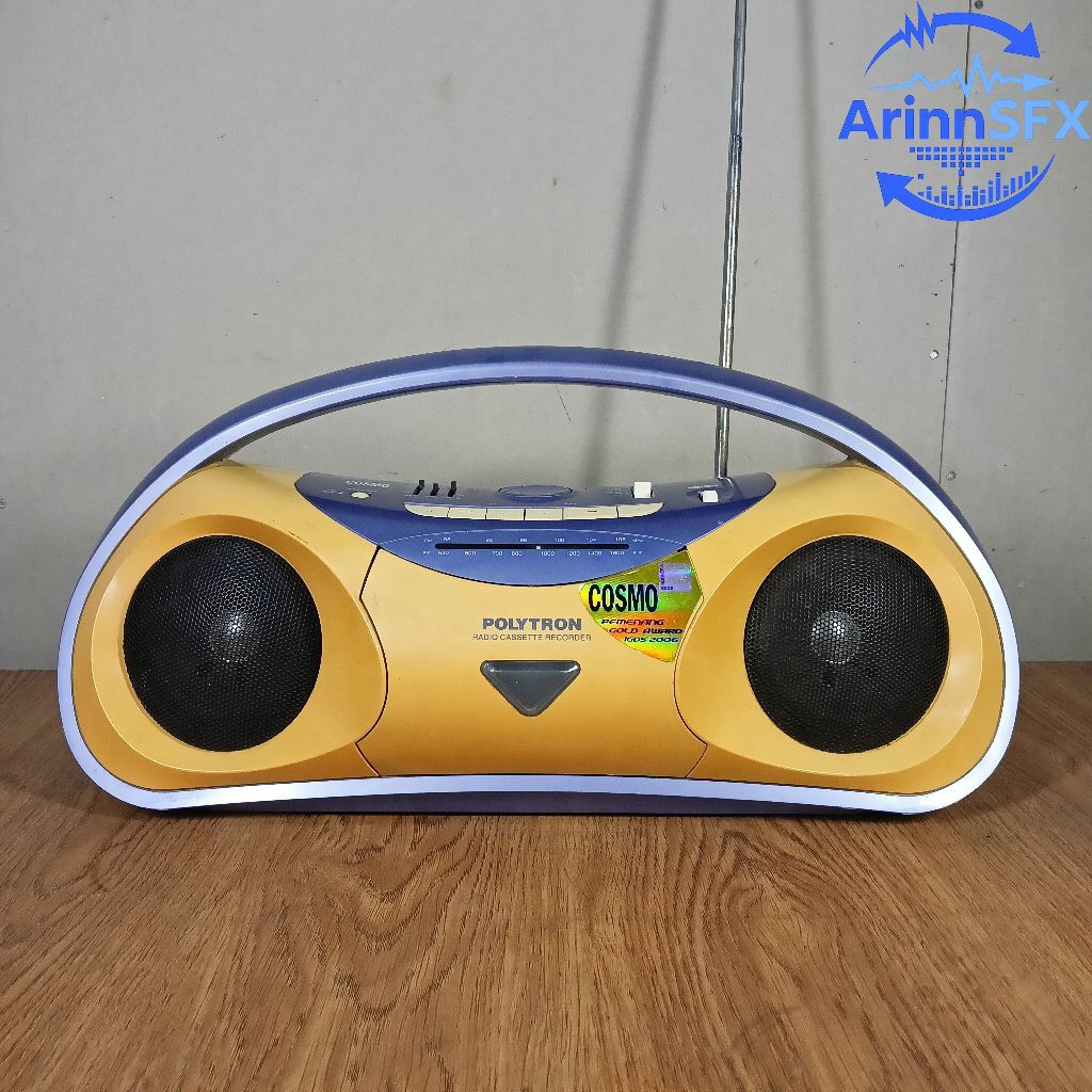 Radio kaset POLYTRON COSMO Bekas normal