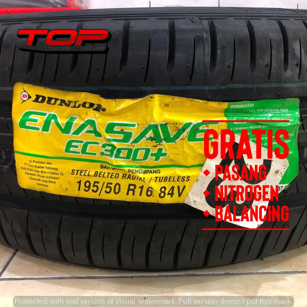 Ban Mobil Tubles Agya Brio Jazz Dunlop Enasave 195 0 R16