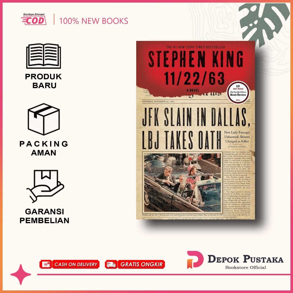 11/22/63: A Novel by Stephen King