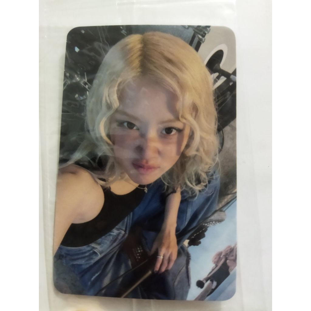 Official Photocard POB rose - Rosie Album Ktown4u Fansign Aplicant