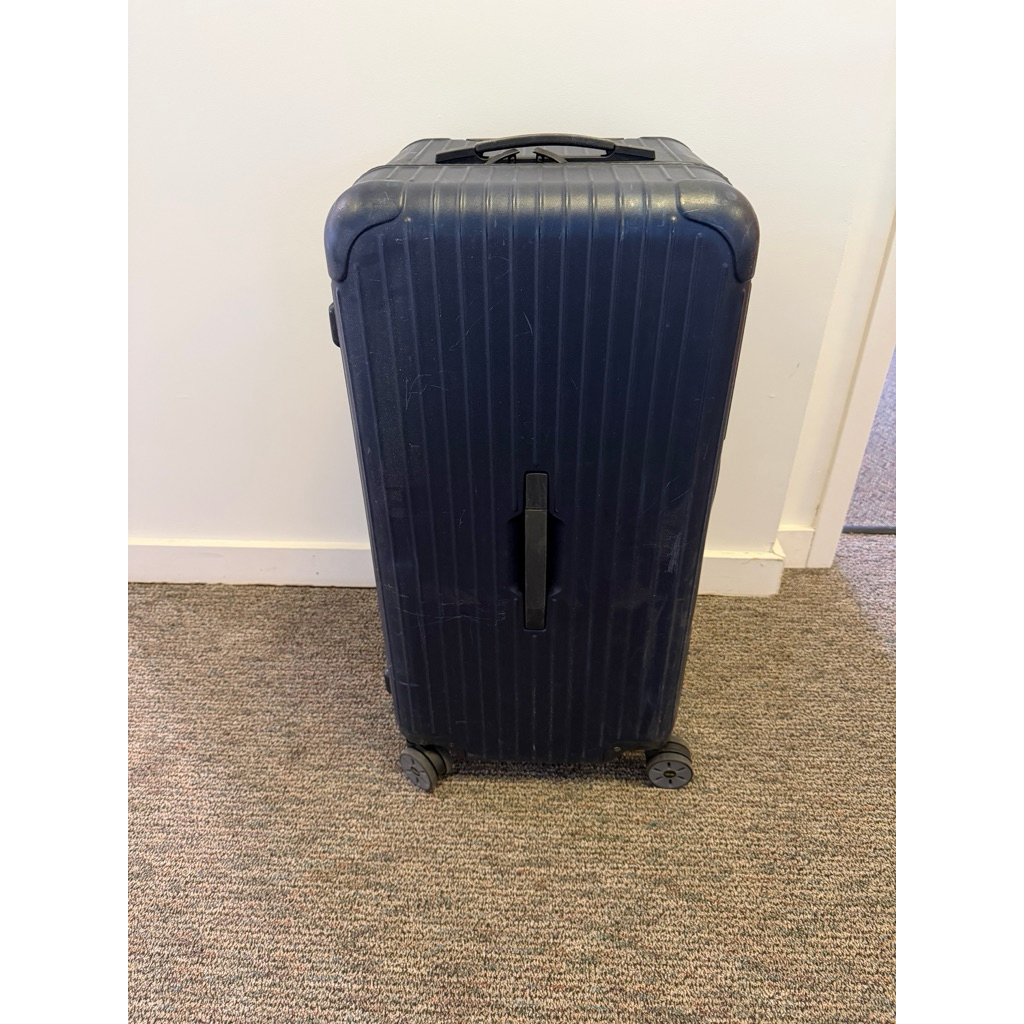 Preloved Rimowa Trunk Plus Matt Blue Colour