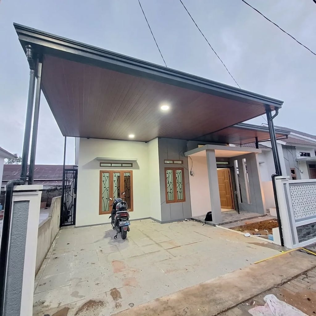 KANOPI PLAFON PVC // RANGKA HOLLOW // BAJA RINGAN