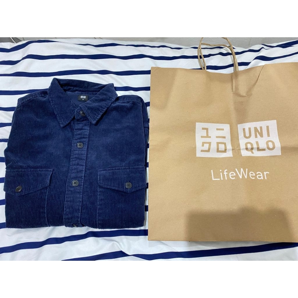 work corduroy Uniqlo