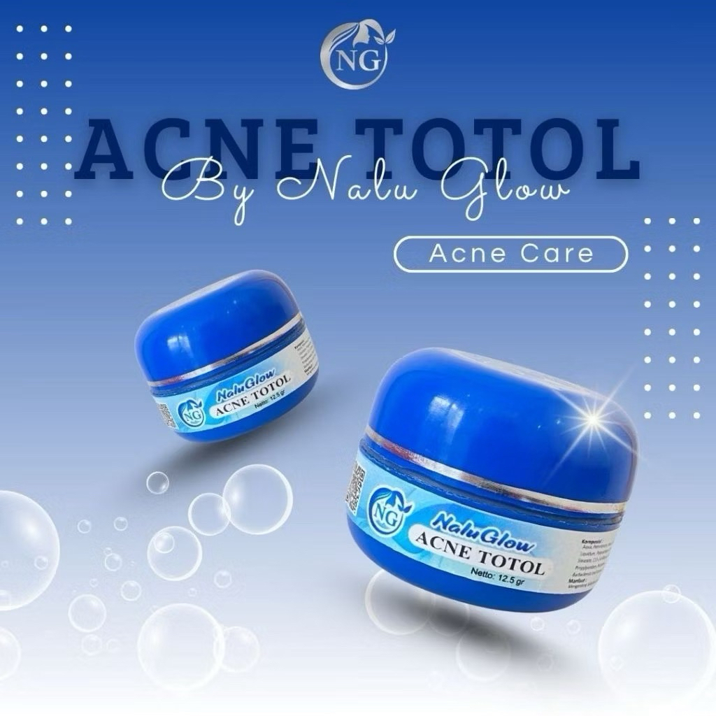 ACNE TOTOL NALU GLOW / ACNE TOTOL NALU GLOW ORIGINAL BPOM / OBAT TOTOL NALU GLOW / OBAT TOTOL JERAWA