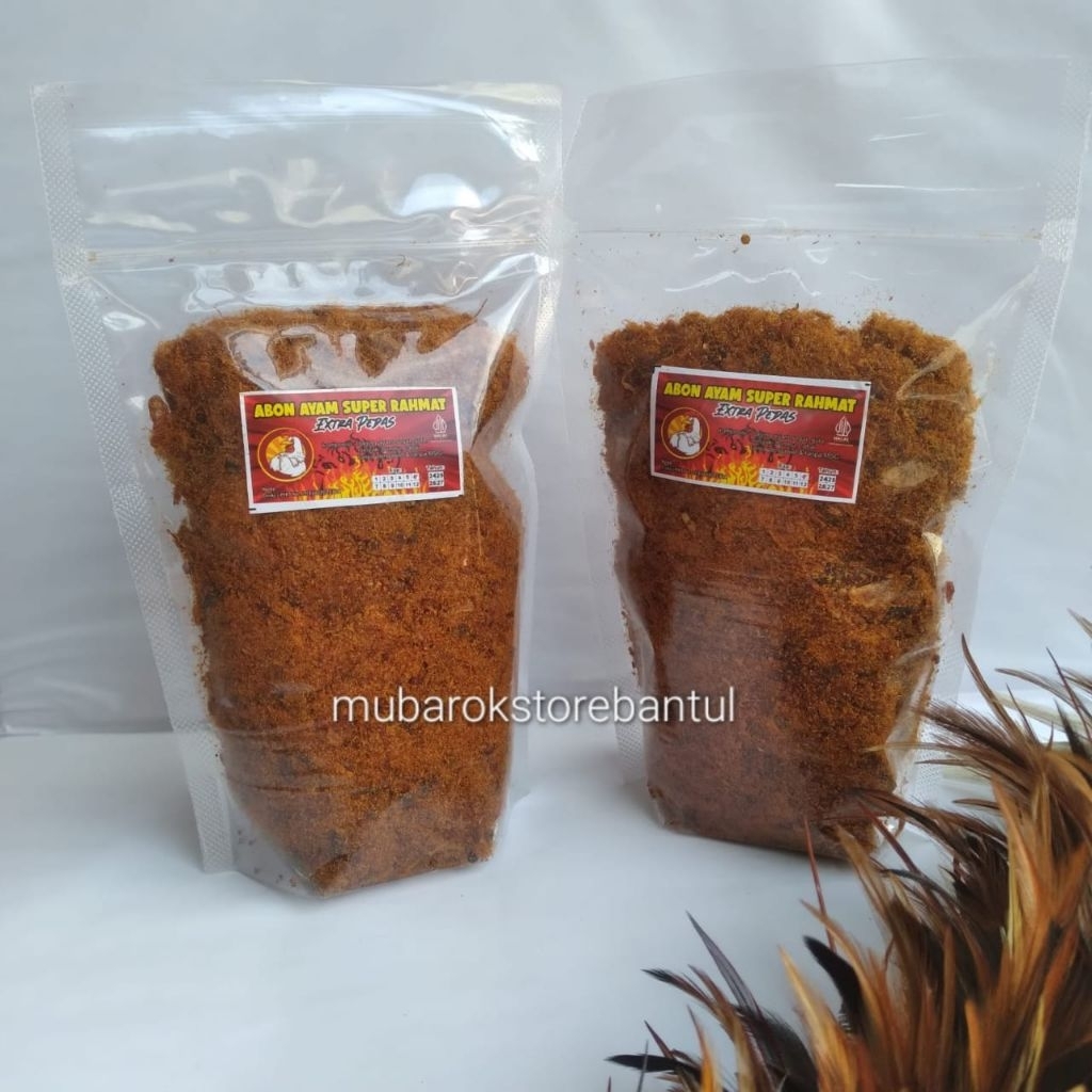 500gram Abon ayam super asli Bantul (free kardus dan bublewrap)