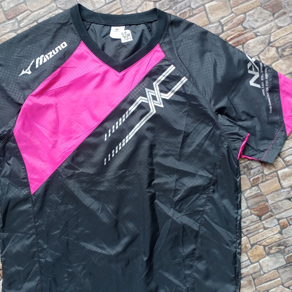 Tshirt Jersey olahraga lari brand MIZUNO original