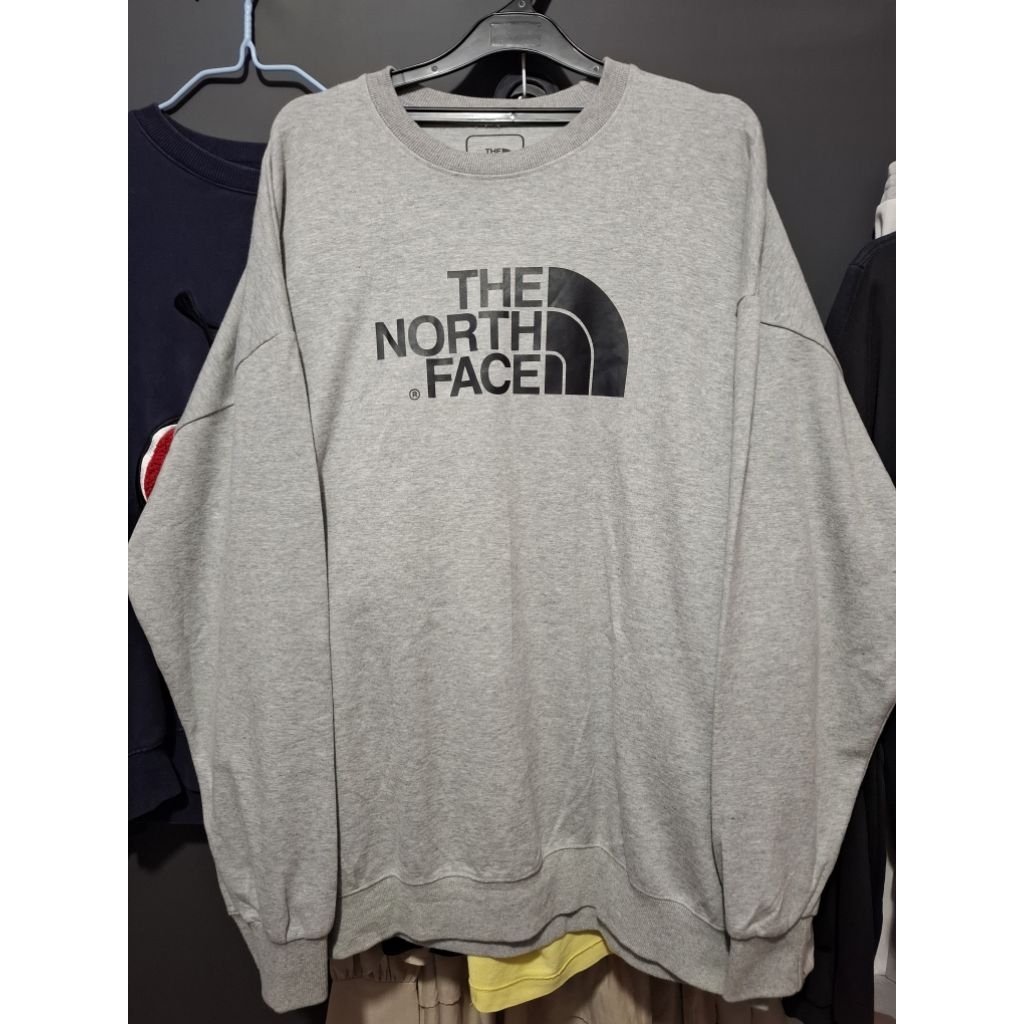 crewneck TNF big logo senter