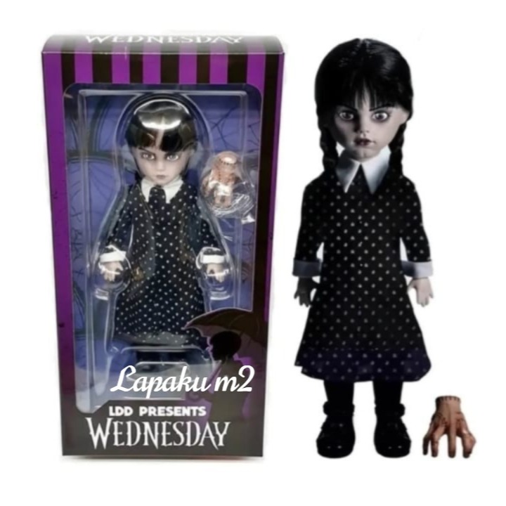 Wednesday Addams Family Action Figure 25cm