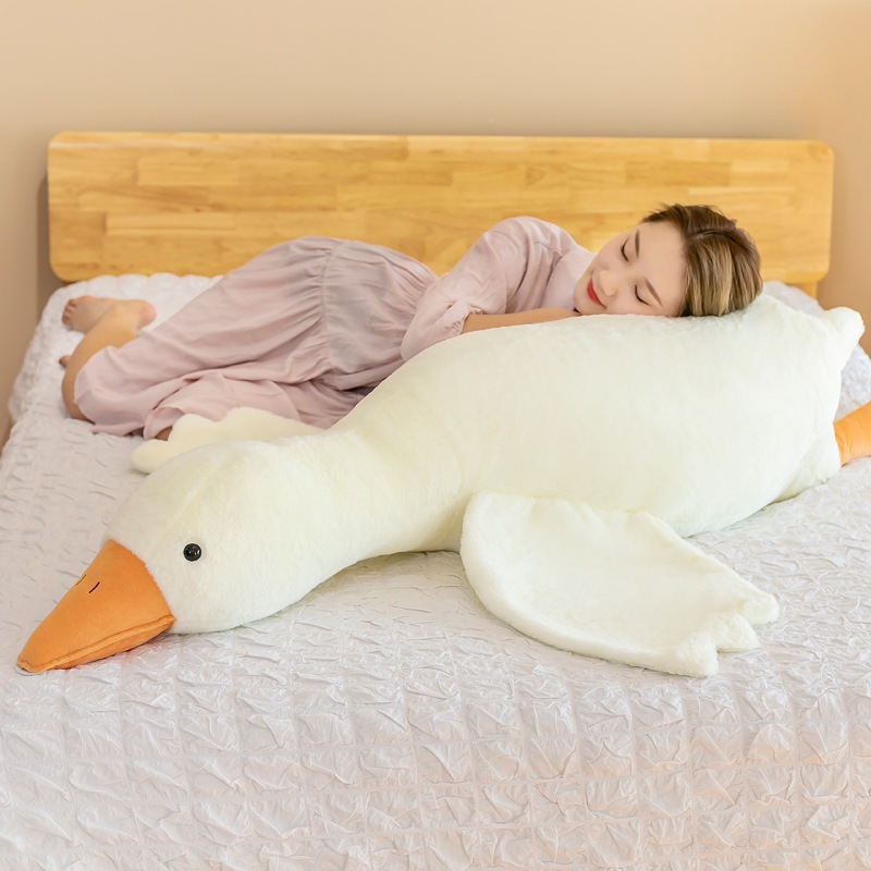 Boneka Angsa Besar Putih Bantal Tidur Boneka Angsa Besar Mainan Mewah Angsa Putih Besar