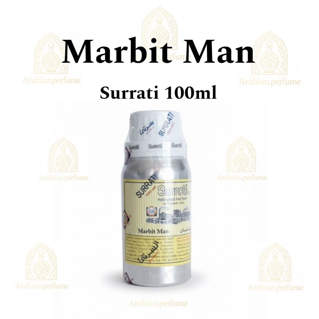 Bibit Parfum Surrati Marbit Man 100ml Saudi Original